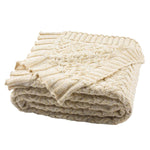 Safavieh Adara Knit Throw, THR207 - Natural/Gold