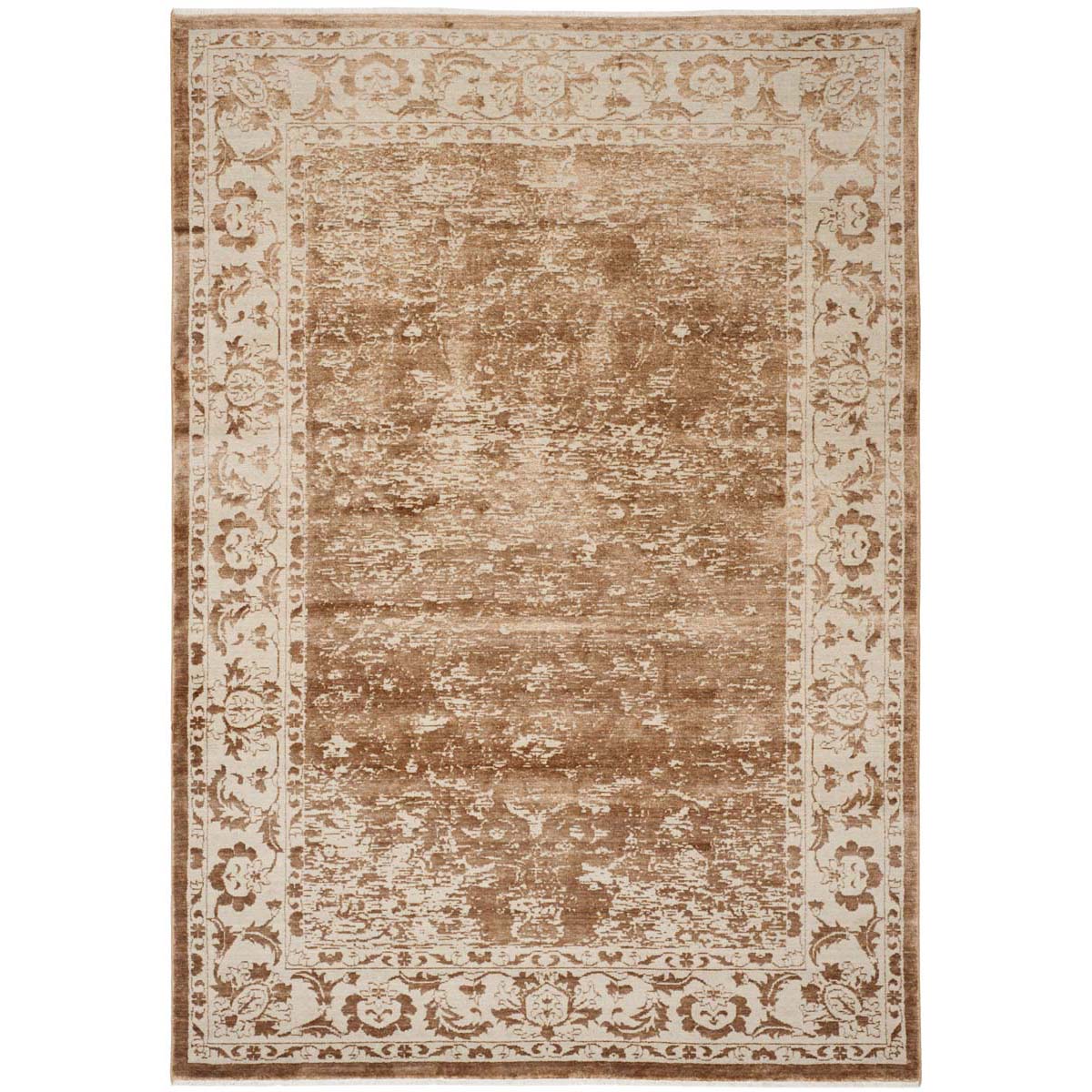 Safavieh Tibetan 538 Rug, TIB538 - Copper / Beige