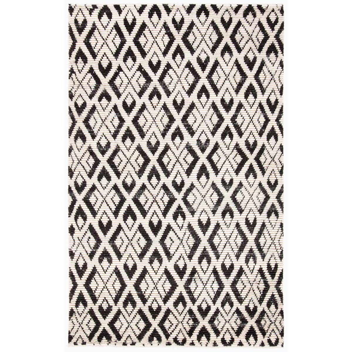 Safavieh Tibetan 606 Rug, TIB606 - Ivory / Black