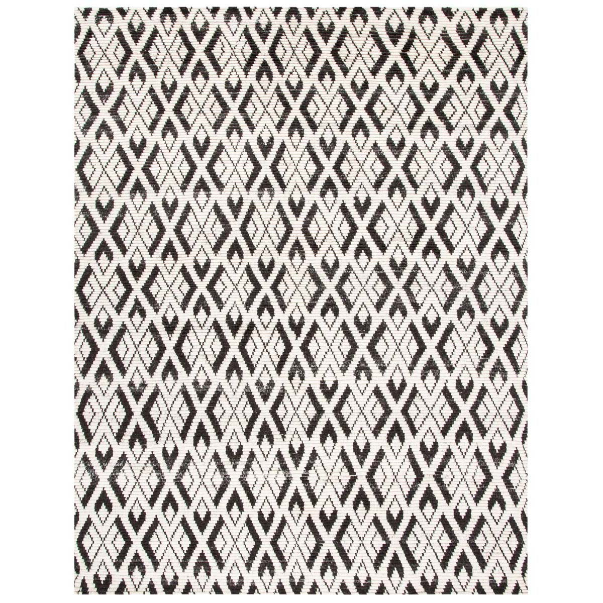 Safavieh Tibetan 606 Rug, TIB606 - Ivory / Black