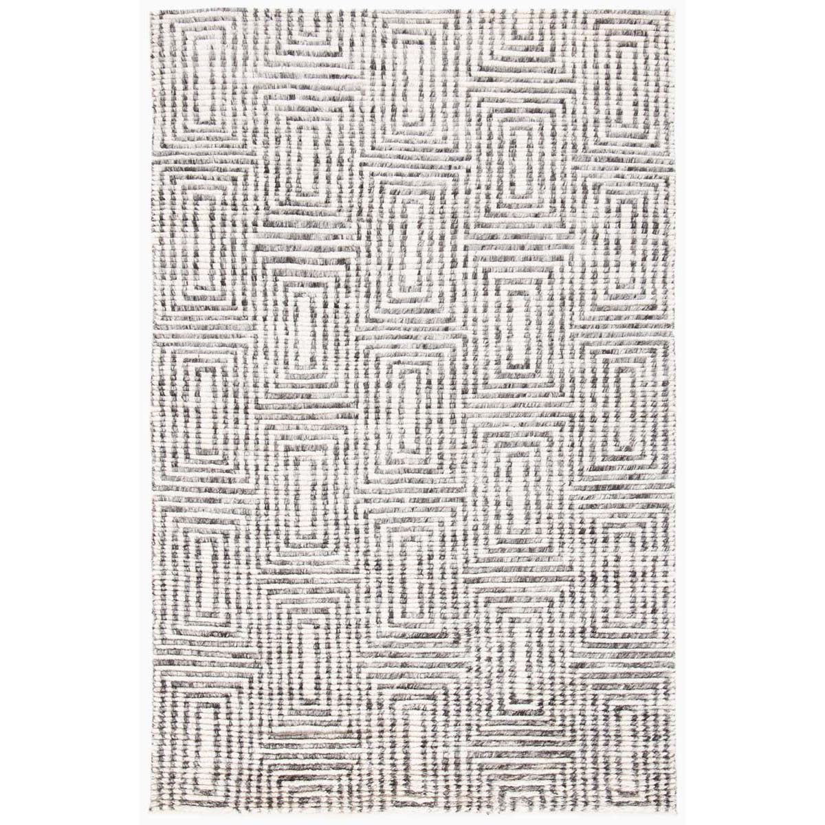 Safavieh Tibetan 608 Rug, TIB608 - Black / Ivory