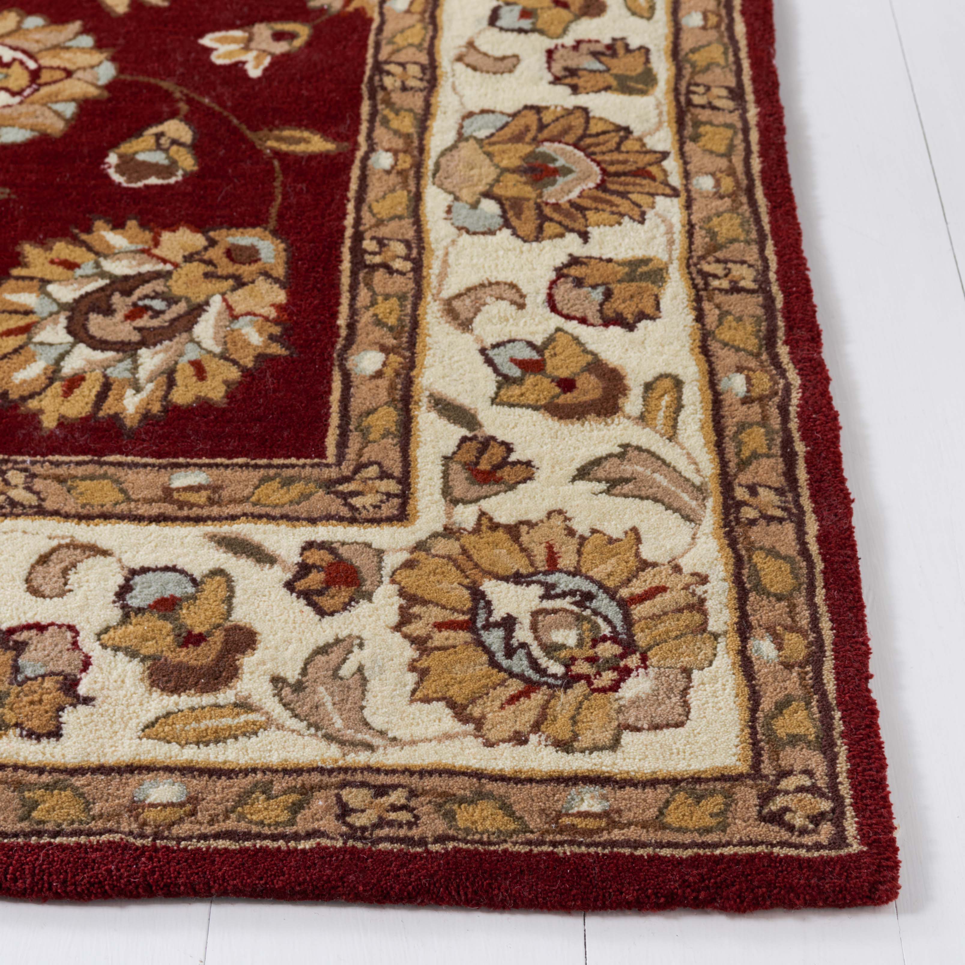 Safavieh Total Performance 416 Rug, TLP416 - Burgundy / Ivory