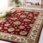 Safavieh Total Performance 416 Rug, TLP416 - Burgundy / Ivory