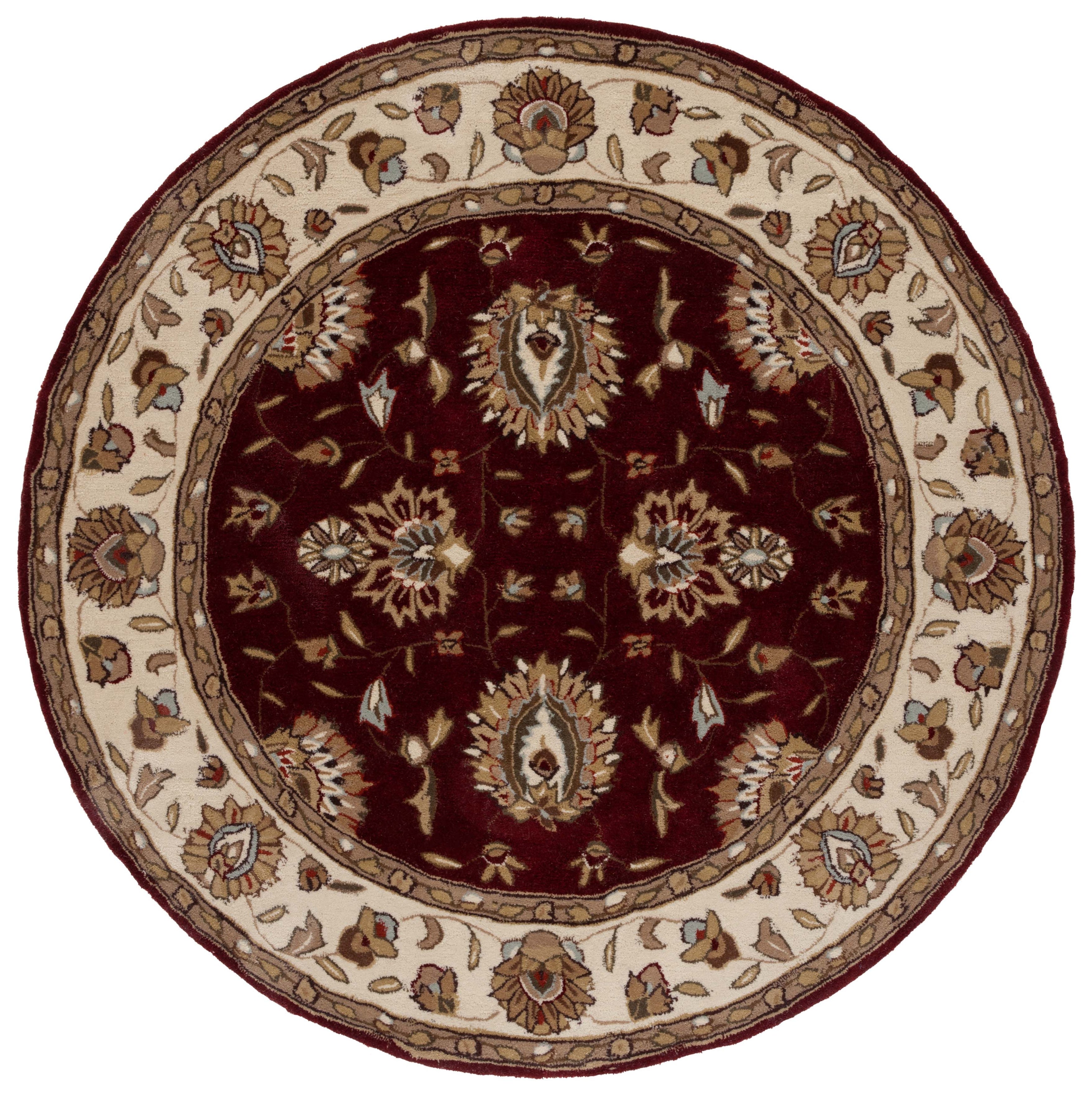 Safavieh Total Performance 416 Rug, TLP416 - Burgundy / Ivory