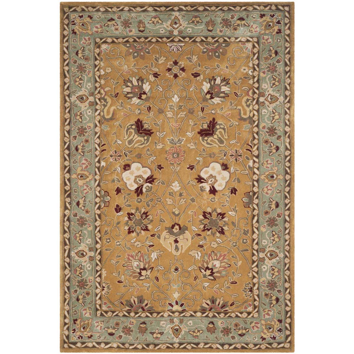 Safavieh Total Performance 712 Rug, TLP712 - Copper / Moss