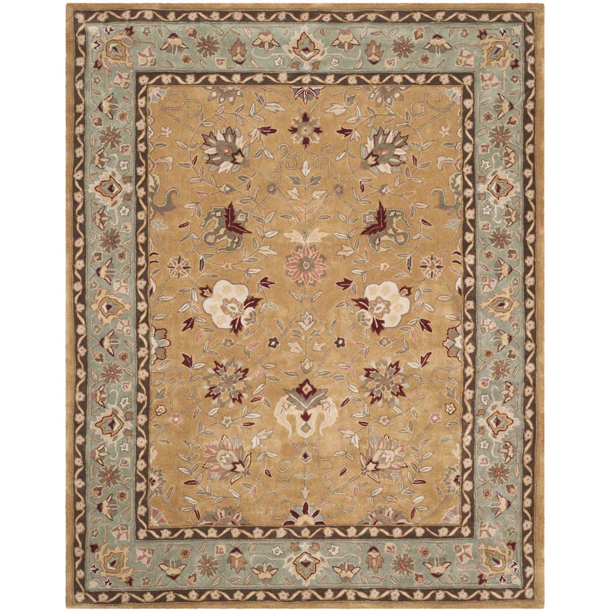 Safavieh Total Performance 712 Rug, TLP712 - Copper / Moss