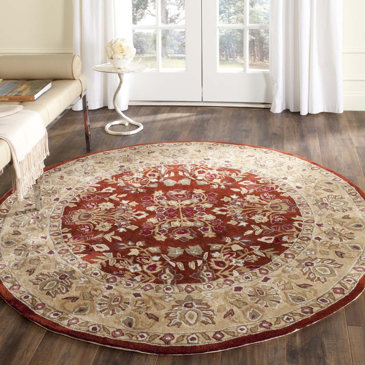 Safavieh Total Performance 721 Rug, TLP721 - Rust / Green