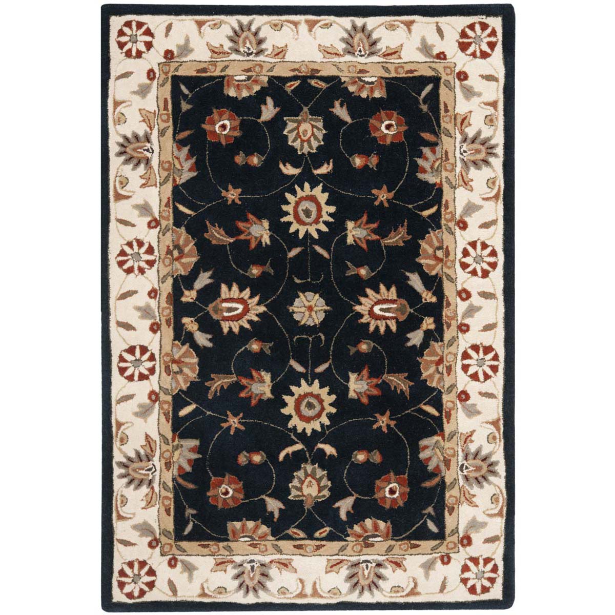 Safavieh Total Performance 725 Rug, TLP725 - Navy / Ivory