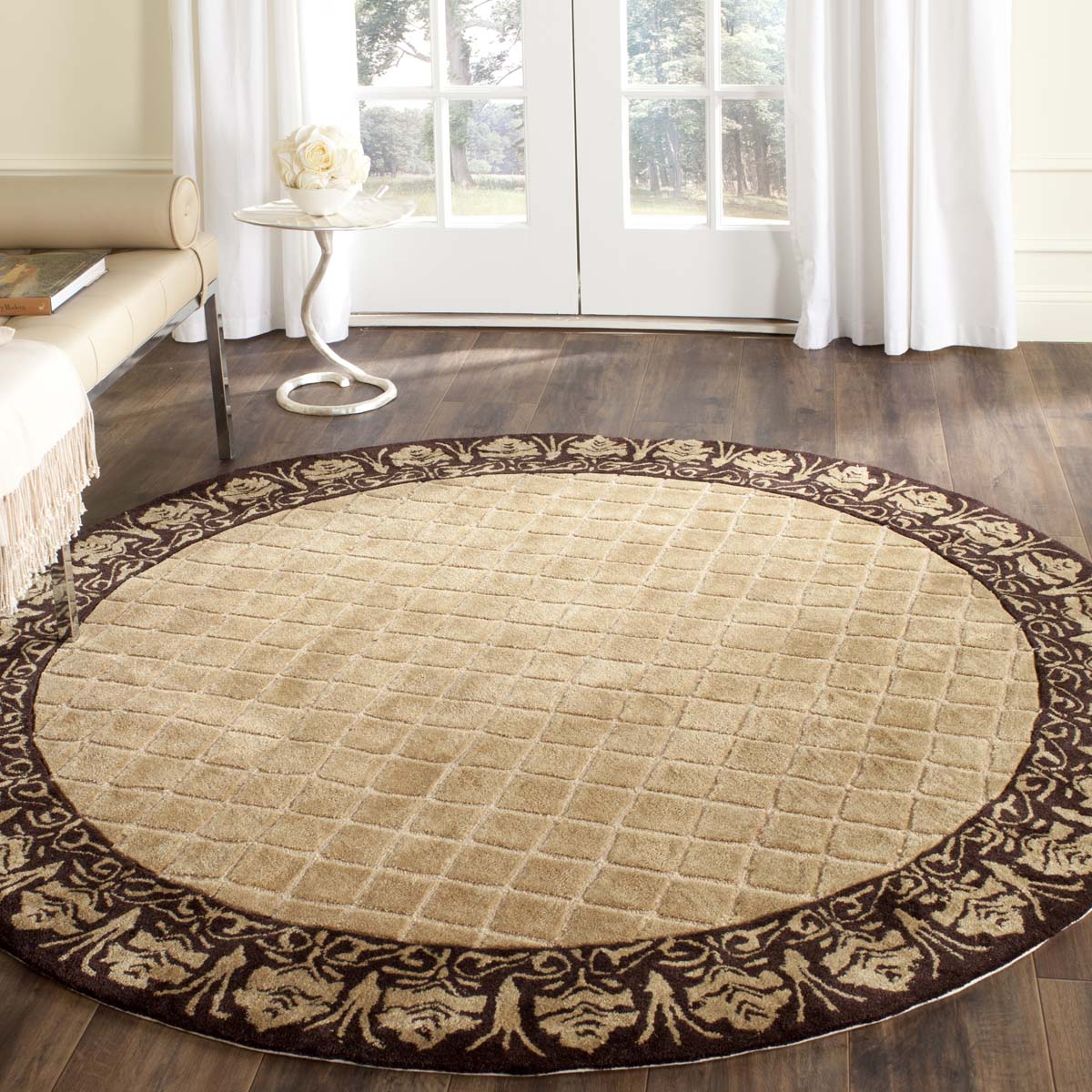 Safavieh Total Performance 755 Rug, TLP755 - Ivory / Chocolate