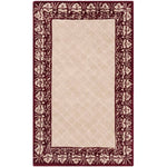 Safavieh Total Performance 755 Rug, TLP755 - Ivory / Maroon