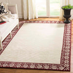 Safavieh Total Performance 755 Rug, TLP755 - Ivory / Maroon