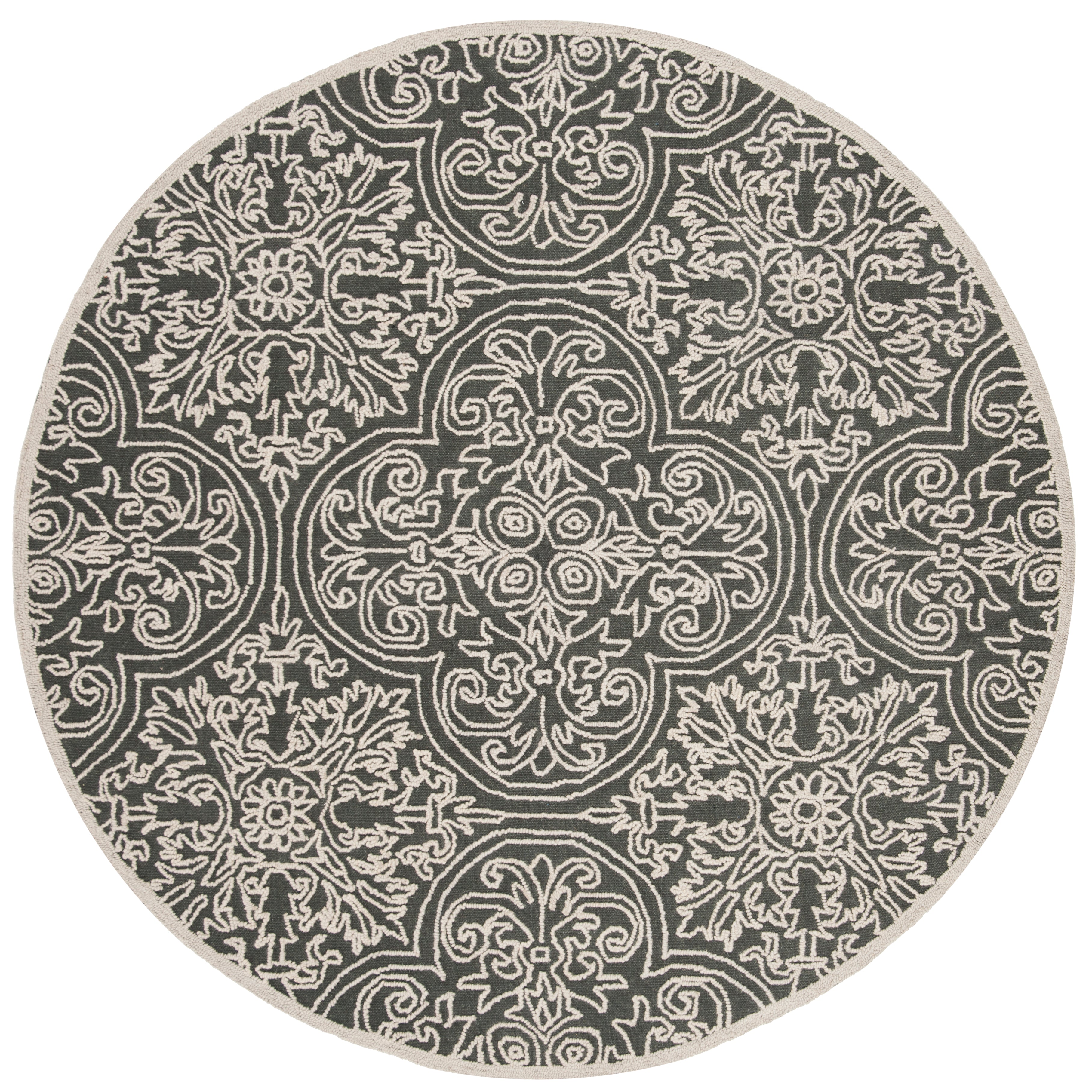 Safavieh Trace 101 Rug, TRC101 - Dark Grey / Light Grey