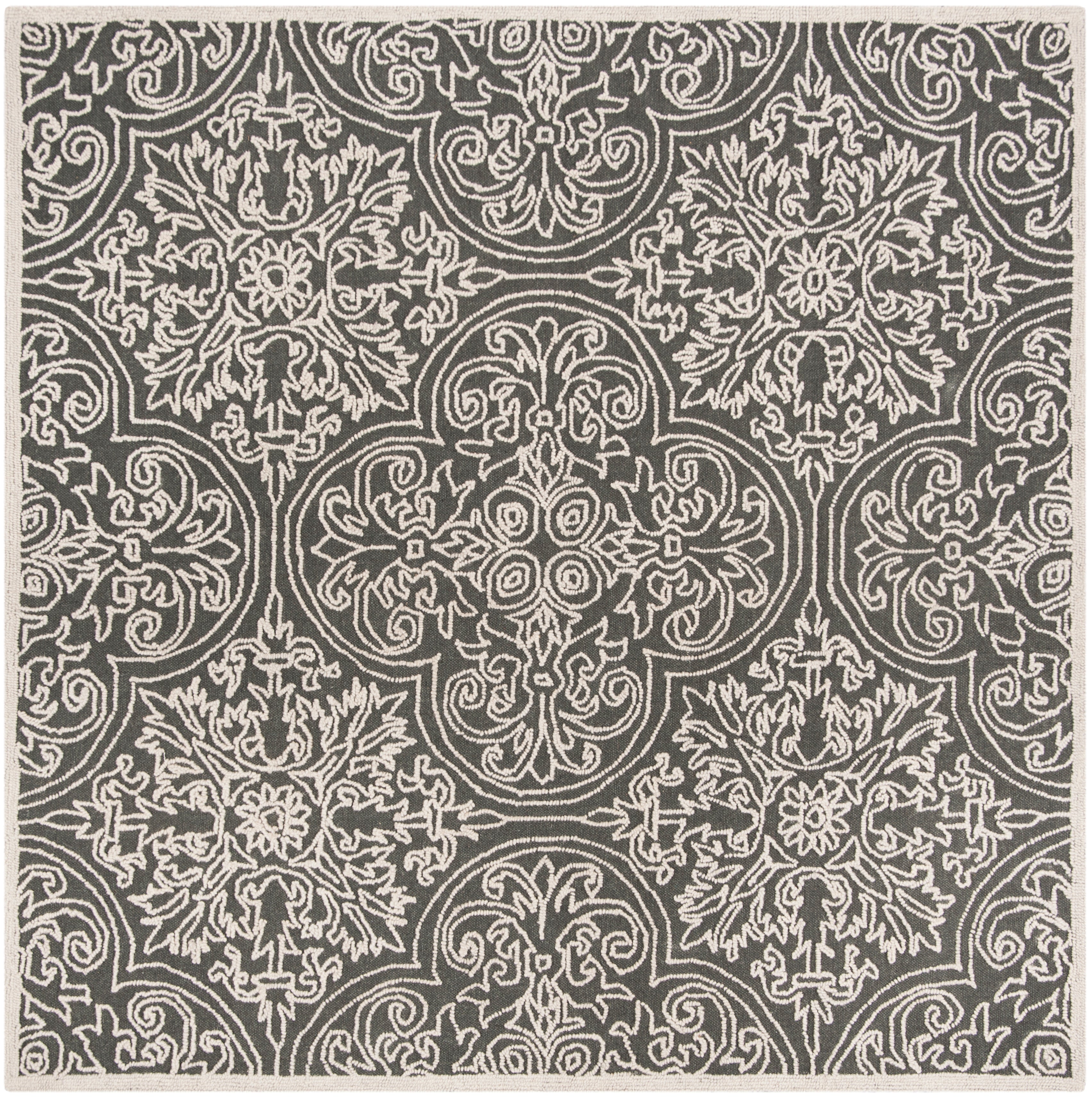 Safavieh Trace 101 Rug, TRC101 - Dark Grey / Light Grey