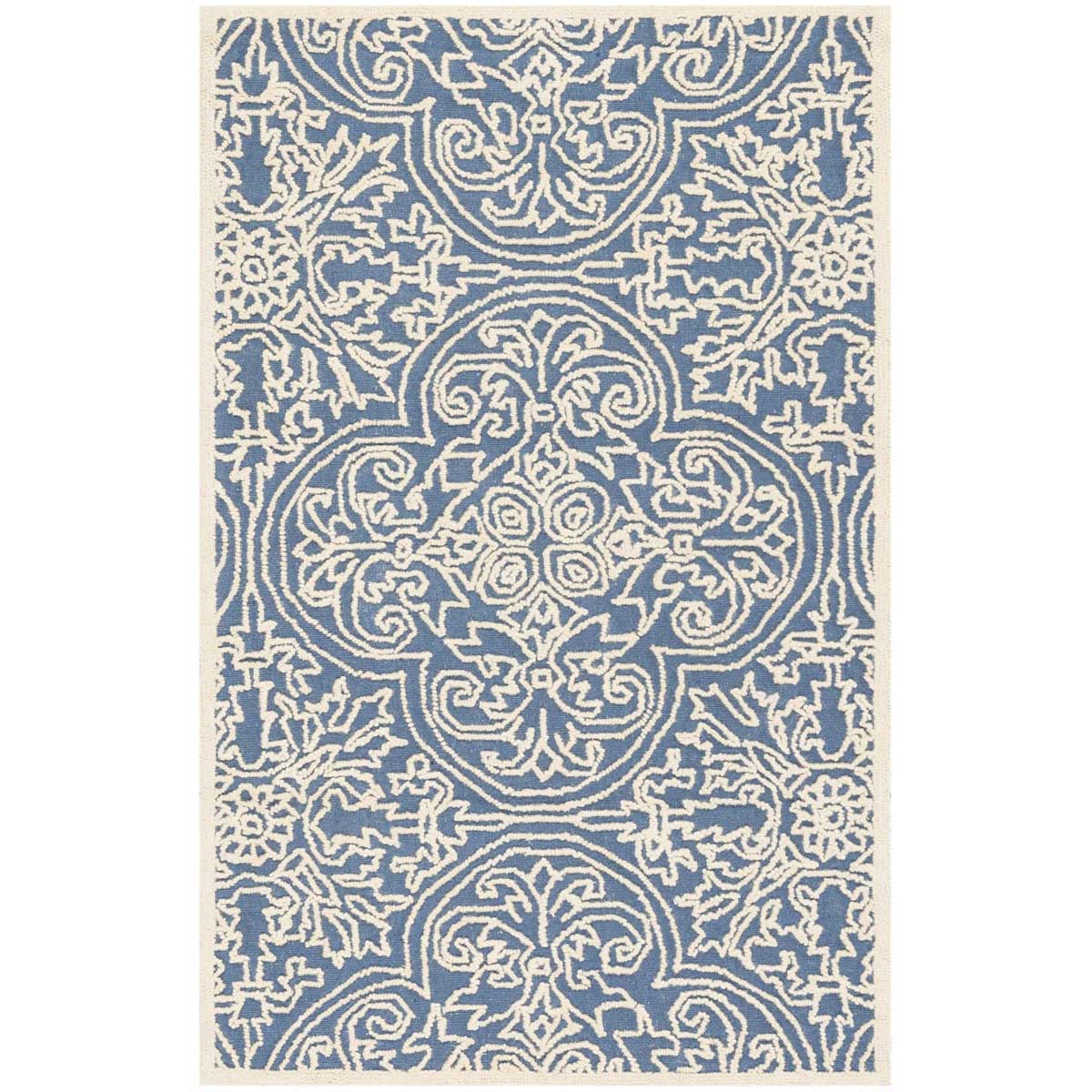 Safavieh Trace 101 Rug, TRC101 - Blue / Ivory