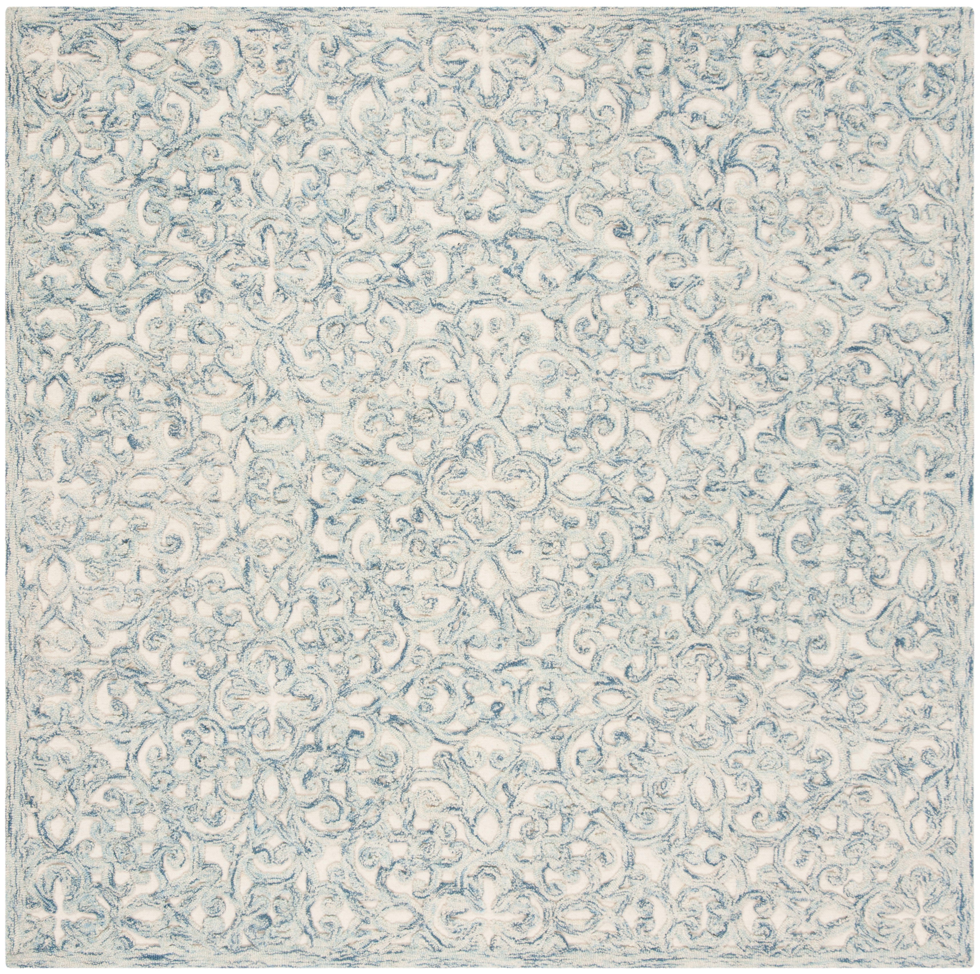 Safavieh Trace 103 Rug, TRC103 - Blue / Ivory