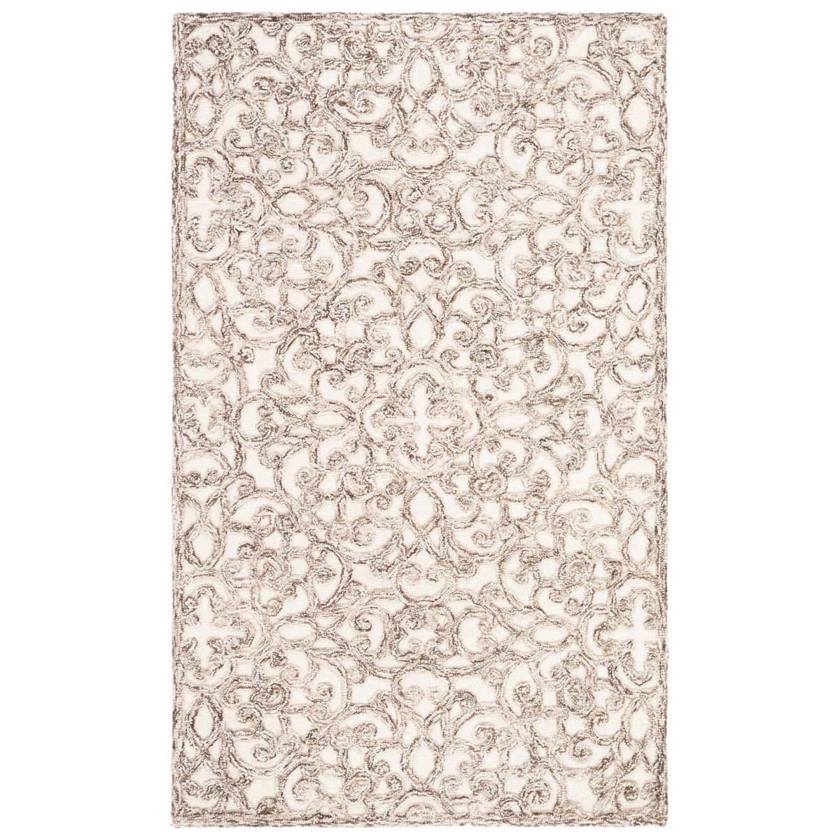 Safavieh Trace 103 Rug, TRC103 - Brown / Ivory