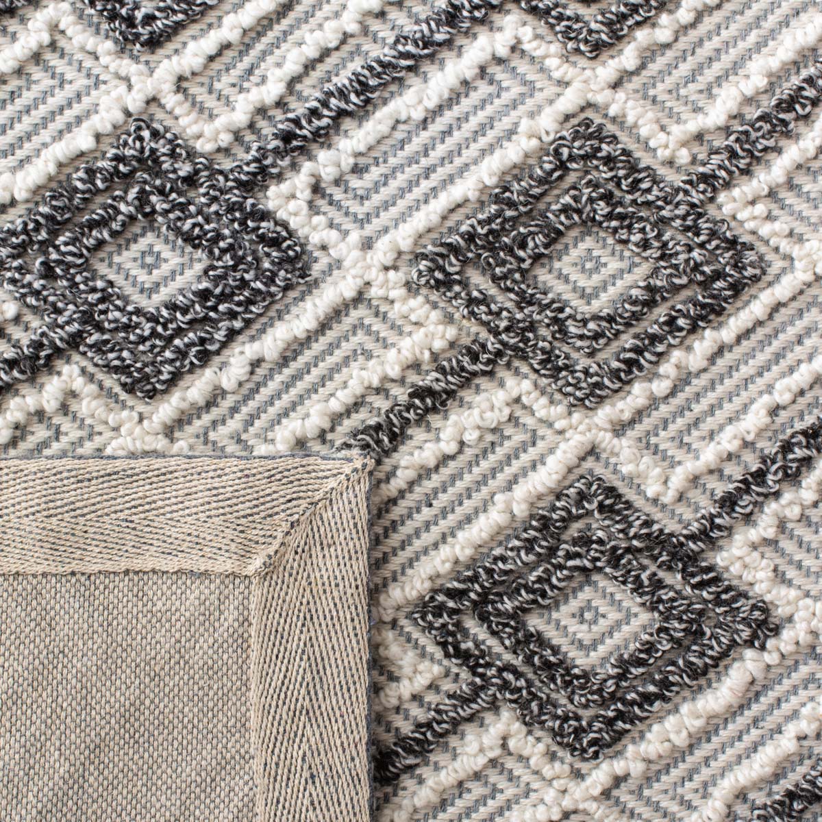 Safavieh Trace 203 Rug, TRC203 - Grey / Beige