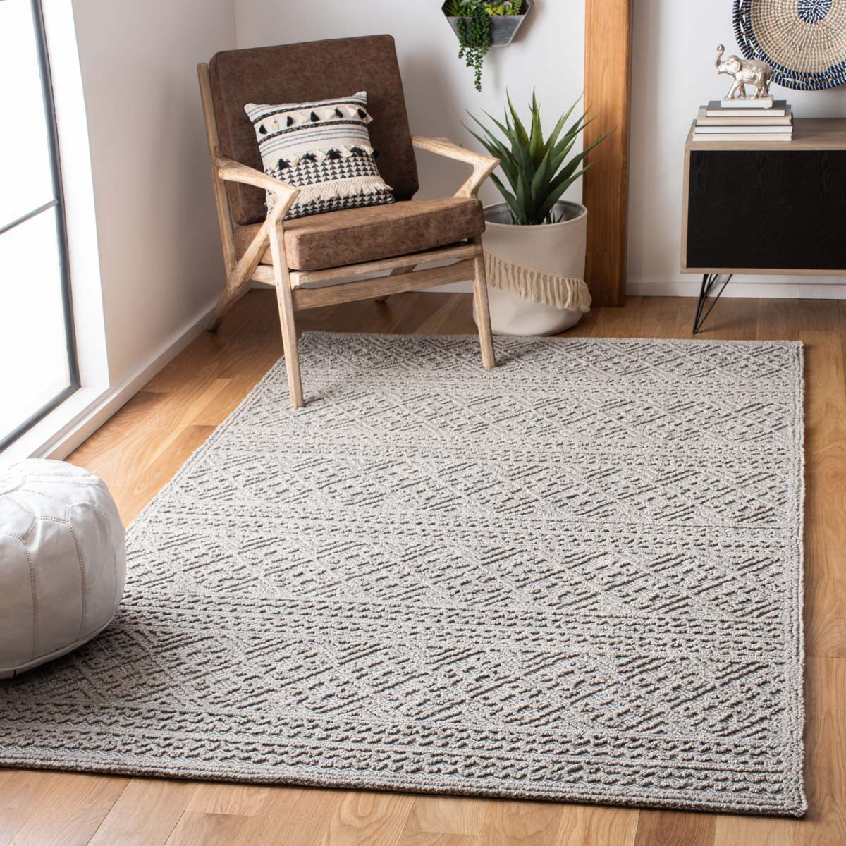 Safavieh Trace 219 Rug, TRC219 - Grey / Beige