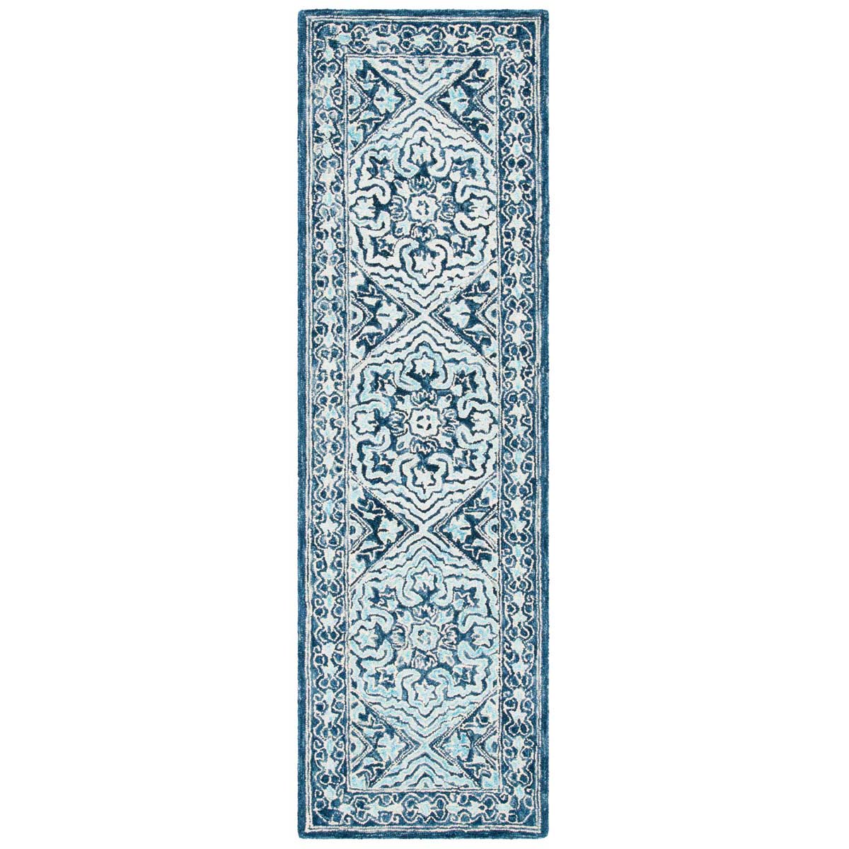 Safavieh Trace 507 Rug, TRC507 - Navy / Light Blue