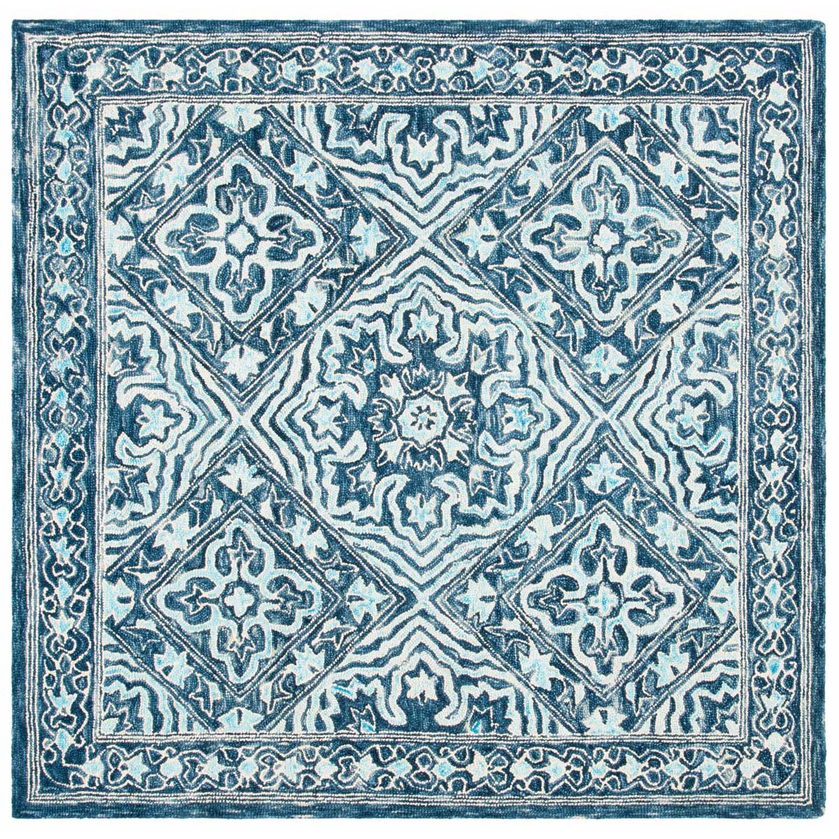 Safavieh Trace 507 Rug, TRC507 - Navy / Light Blue