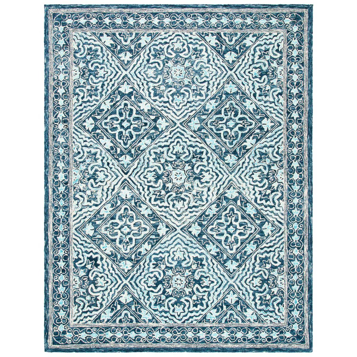 Safavieh Trace 507 Rug, TRC507 - Navy / Light Blue