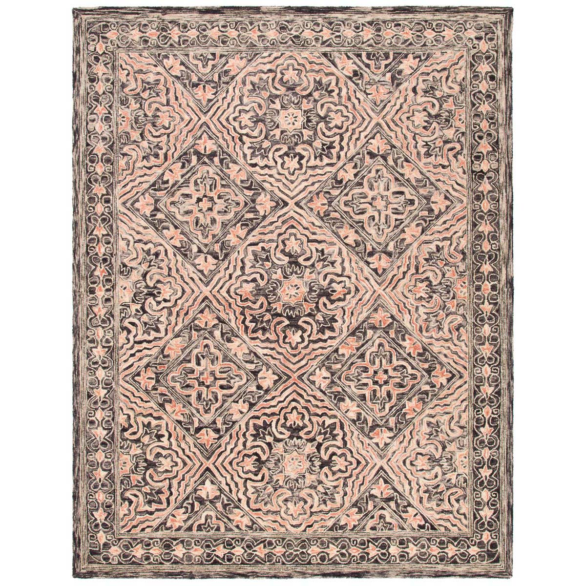 Safavieh Trace 507 Rug, TRC507 - Black / Red