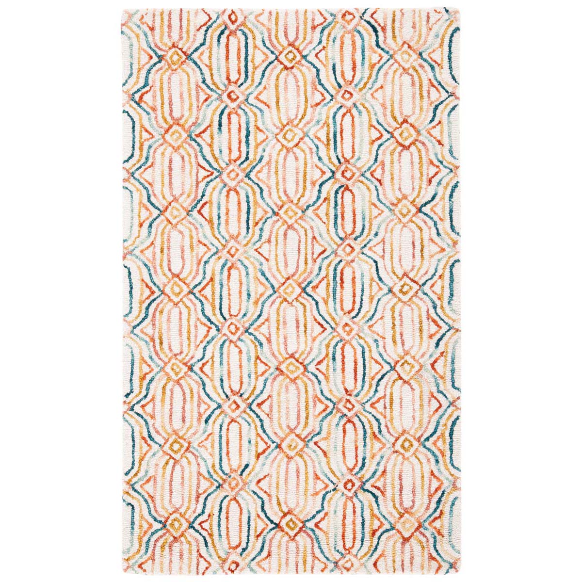 Safavieh Trace 511 Rug, TRC511 - Ivory / Navy