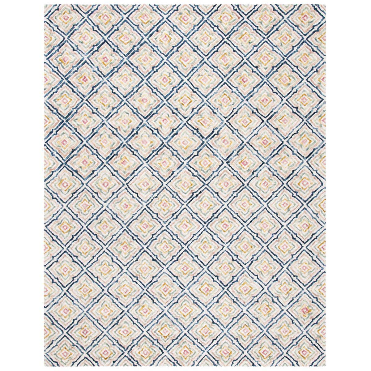 Safavieh Trace 512 Rug, TRC512 - Ivory / Navy