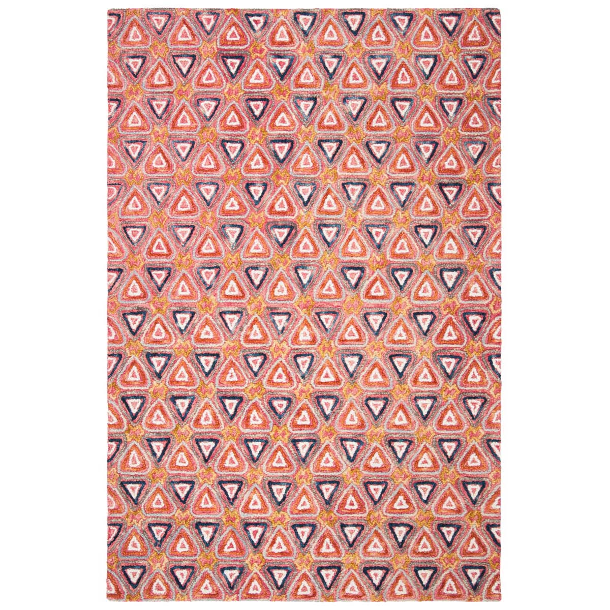 Safavieh Trace 514 Rug, TRC514 - Red / Navy