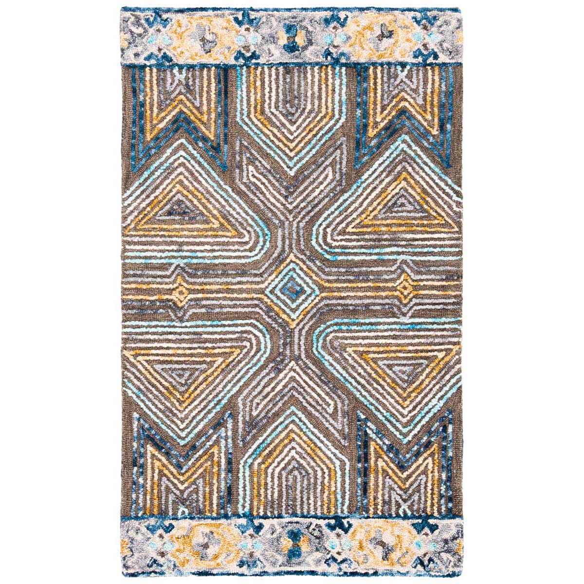 Safavieh Trace 518 Rug, TRC518 - Grey / Beige