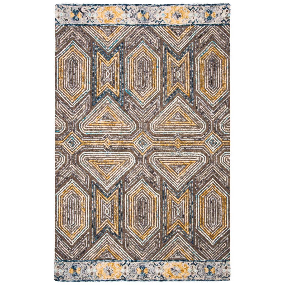 Safavieh Trace 518 Rug, TRC518 - Grey / Beige