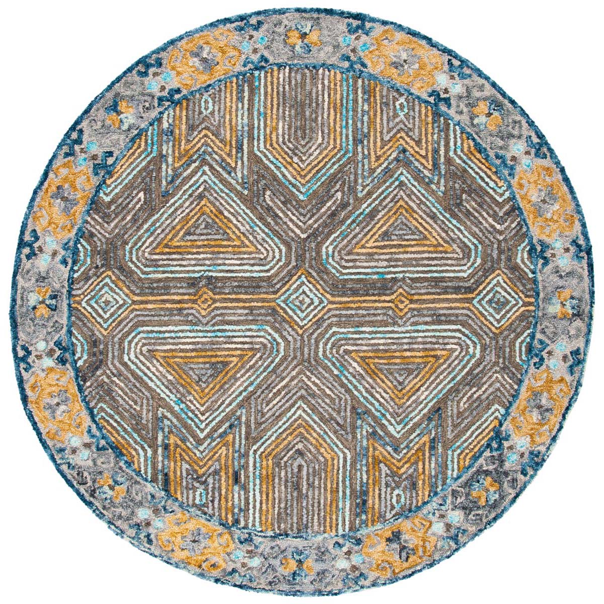 Safavieh Trace 518 Rug, TRC518 - Grey / Beige