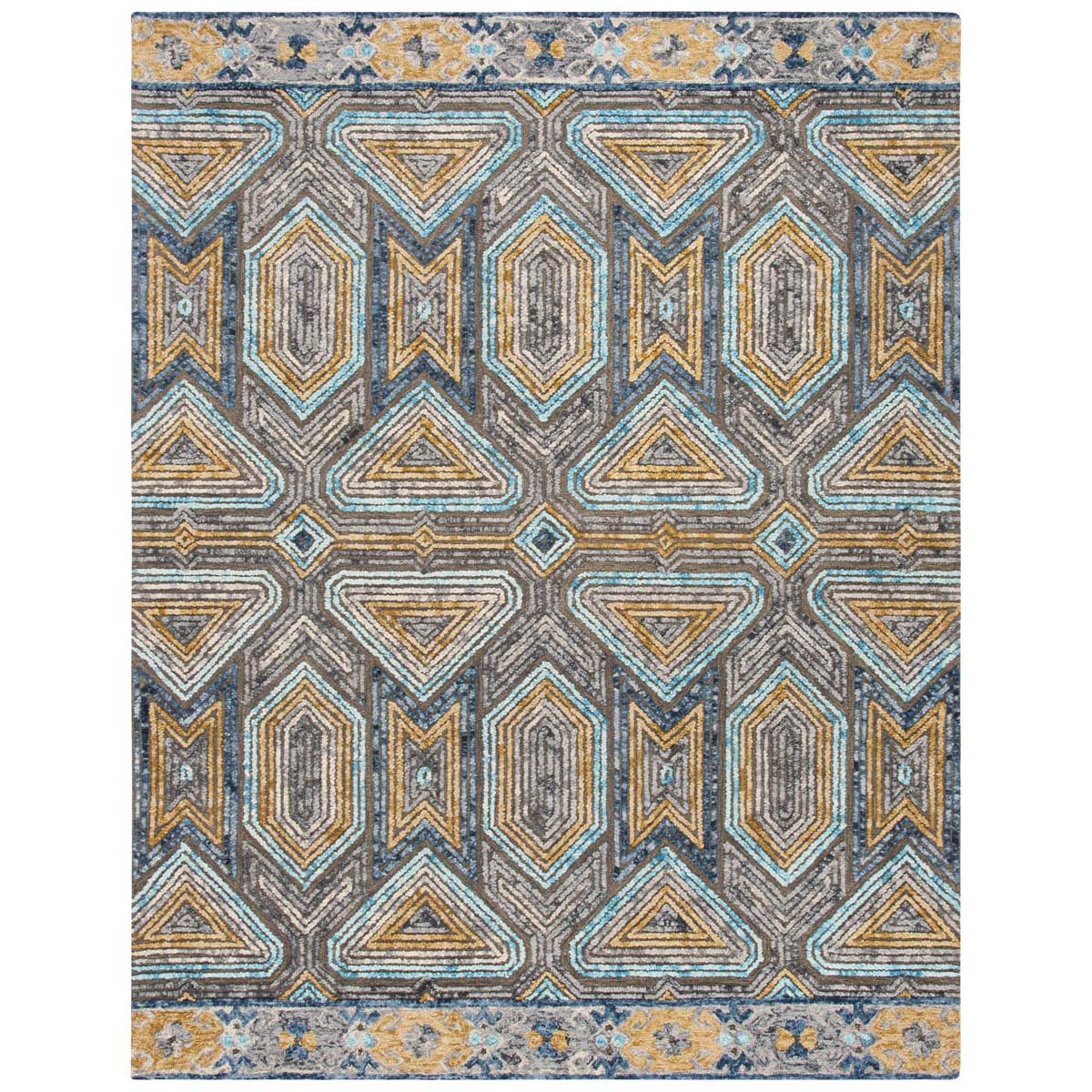 Safavieh Trace 518 Rug, TRC518 - Grey / Beige