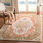 Safavieh Trace 523 Rug, TRC523 - Ivory / Red