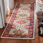 Safavieh Trace 524 Rug, TRC524 - Ivory / Red