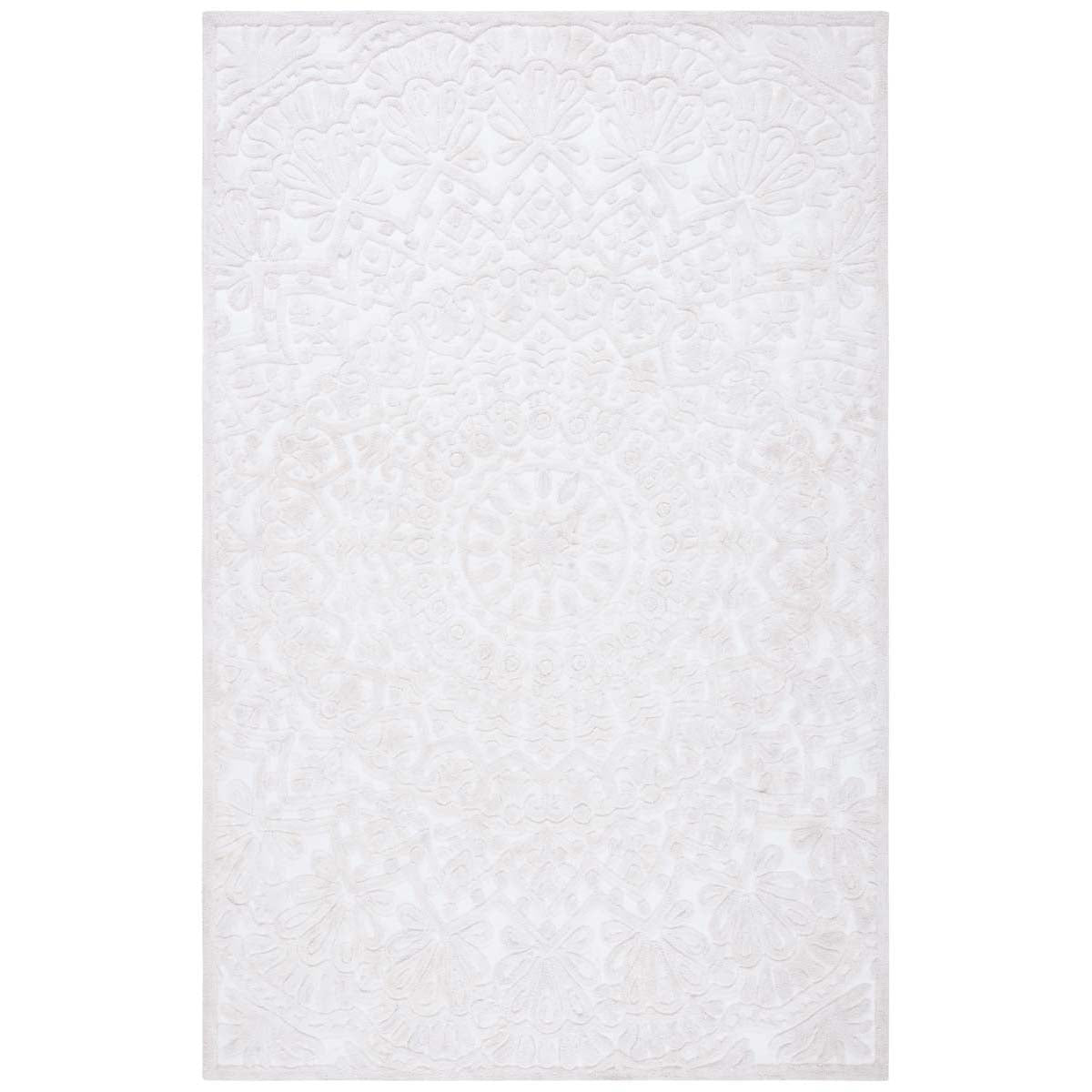 Safavieh Trace 601 Rug, TRC601 - Ivory / White