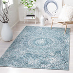 Safavieh Trace 601 Rug, TRC601 - Turquoise / Green