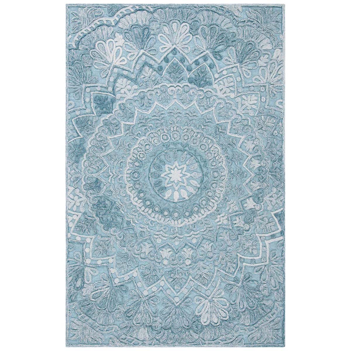 Safavieh Trace 601 Rug, TRC601 - Turquoise / Green