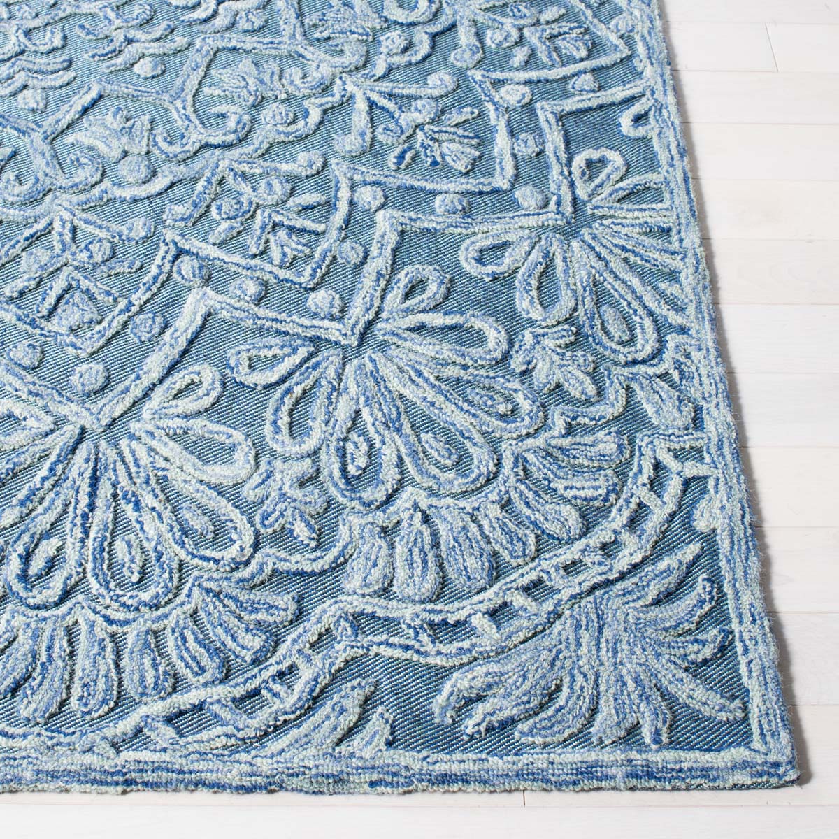 Safavieh Trace 601 Rug, TRC601 - Blue / Light Green