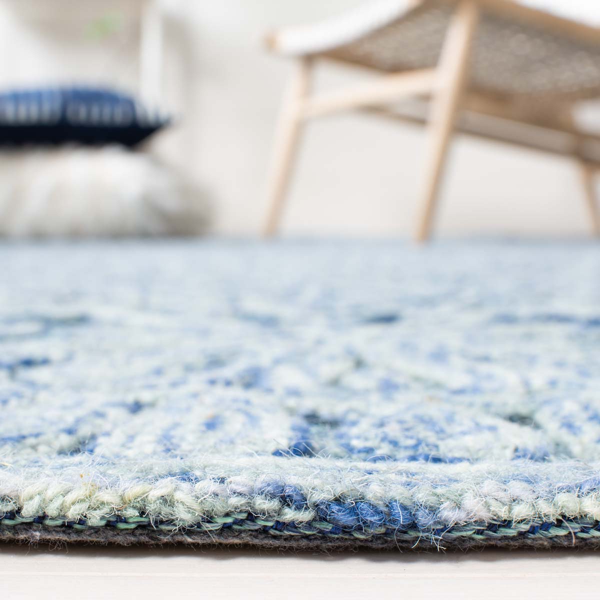 Safavieh Trace 601 Rug, TRC601 - Blue / Light Green