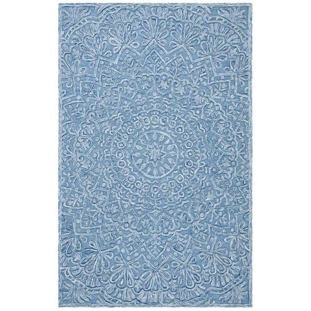 Safavieh Trace 601 Rug, TRC601 - Blue / Light Green