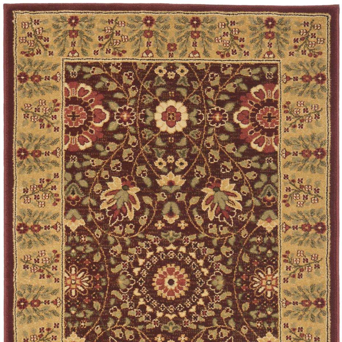 Safavieh Treasures 215 Rug, TRE215 - Red / Caramel