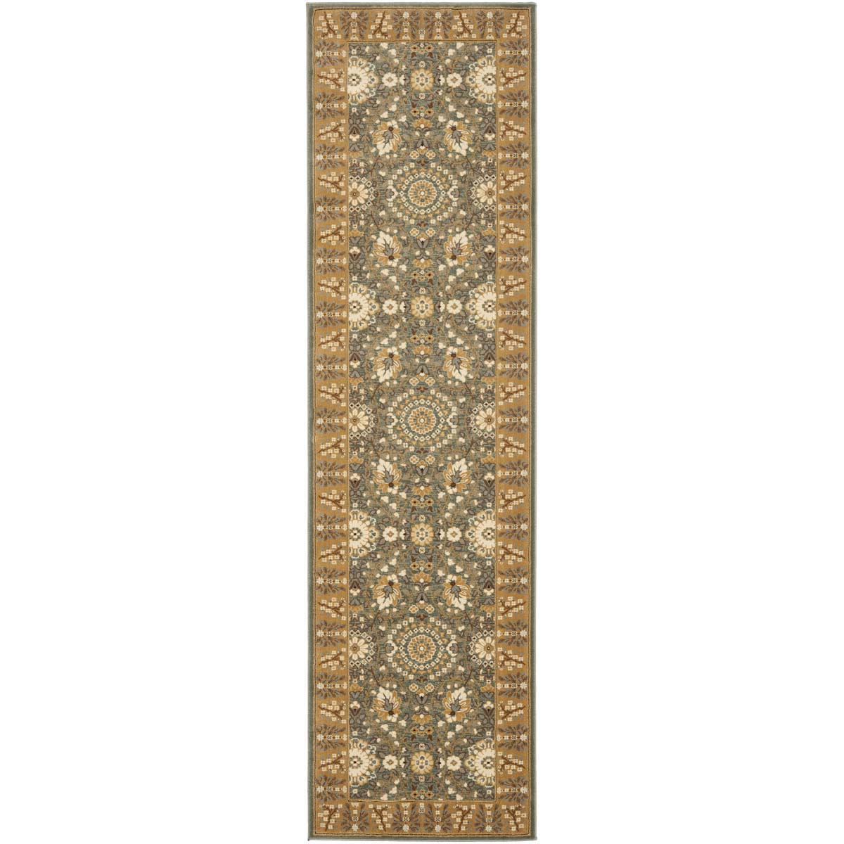 Safavieh Treasures 215 Rug, TRE215 - Blue / Caramel