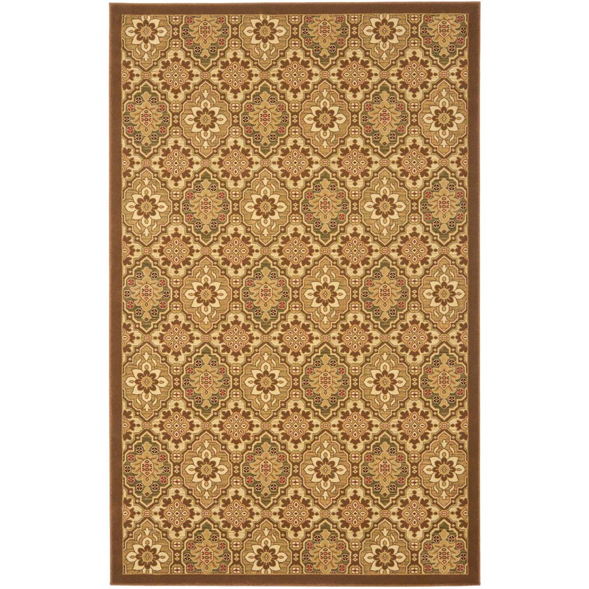 Safavieh Treasures 217 Rug, TRE217 - Brown / Creme