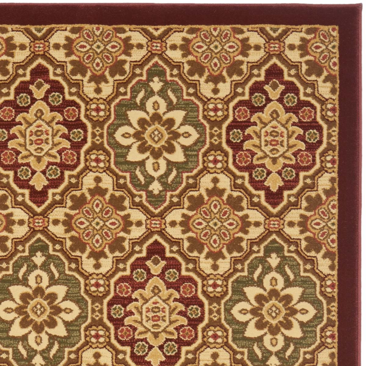 Safavieh Treasures 217 Rug, TRE217 - Red / Ivory