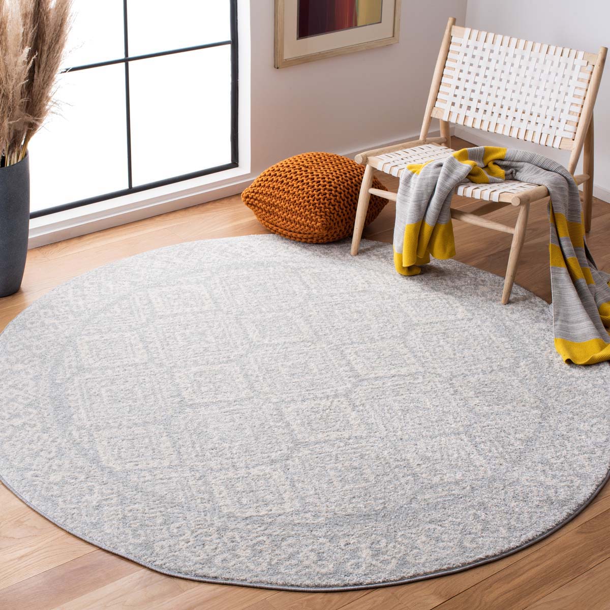 Safavieh Tulum 264 Rug, TUL264 - Light Grey / Ivory