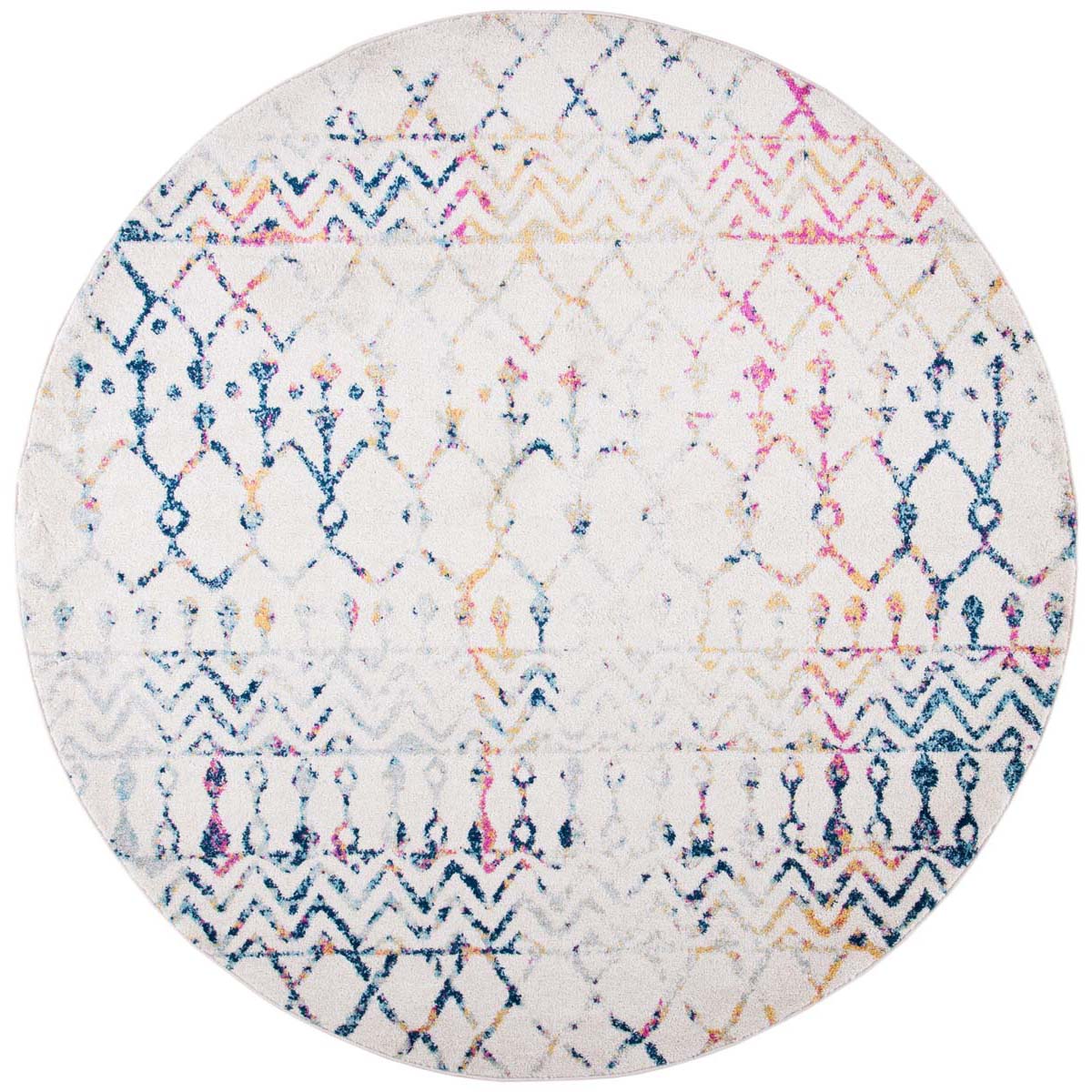 Safavieh Tulum 270 Rug, TUL270 - Ivory / Blue