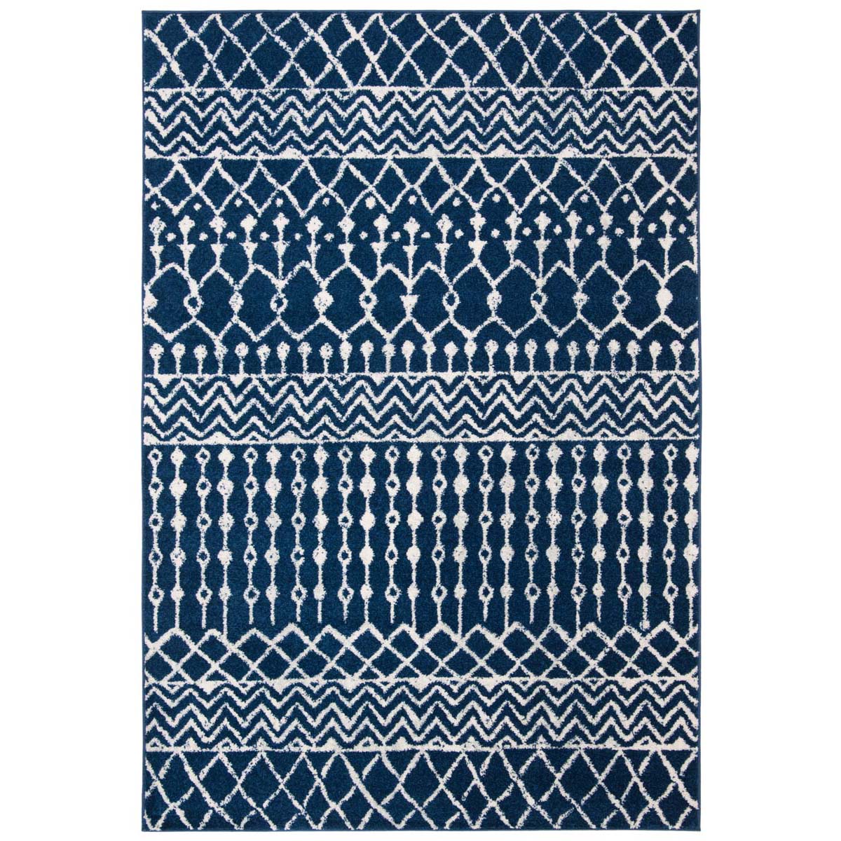 Safavieh Tulum 270 Rug, TUL270 - Navy / Ivory