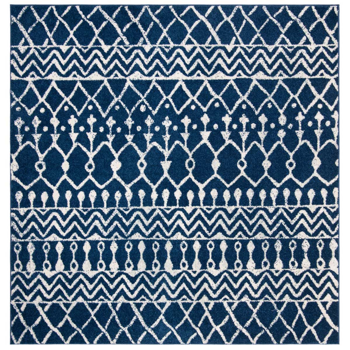 Safavieh Tulum 270 Rug, TUL270 - Navy / Ivory