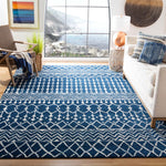 Safavieh Tulum 270 Rug, TUL270 - Navy / Ivory